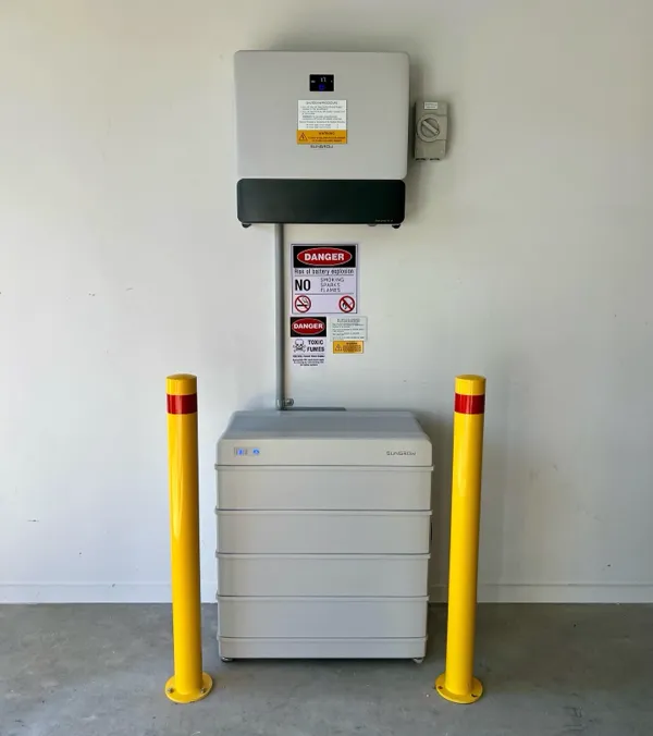 Sungrow storage system by Sunlogics.