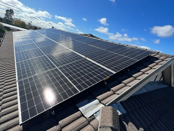 13.2kW home solar power system.
