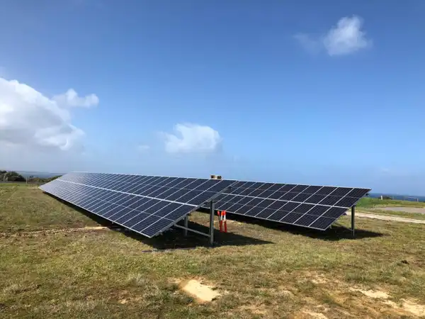 50kW ground mount solar in South Gippsland by SunTrix.