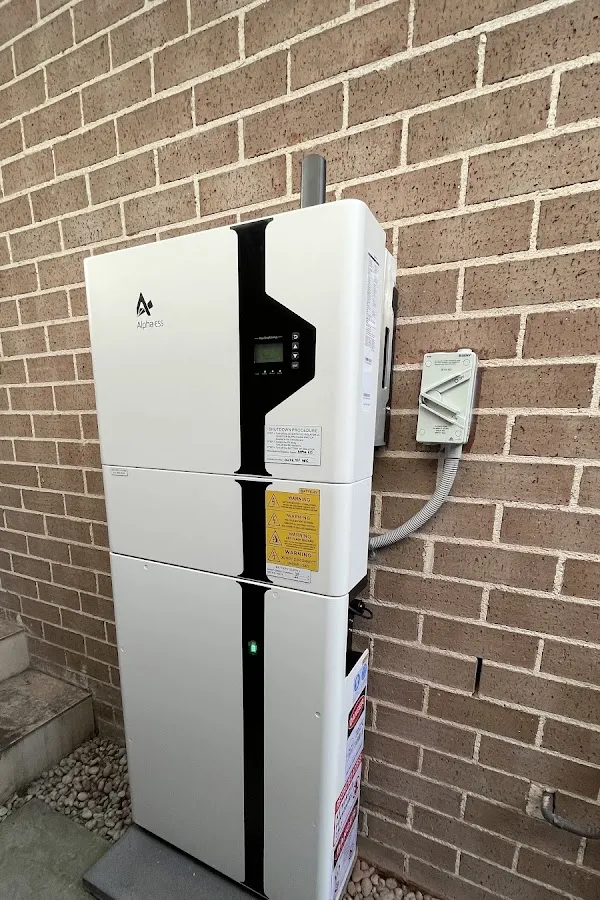 Alpha-ESS home battery system.