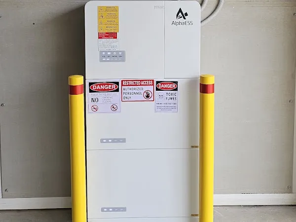 Alpha-ESS home battery system.