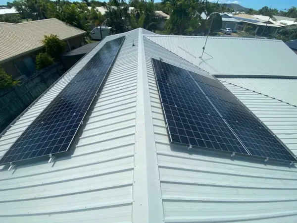 Solar panel installation image from True North Solar's Google Maps listing.
