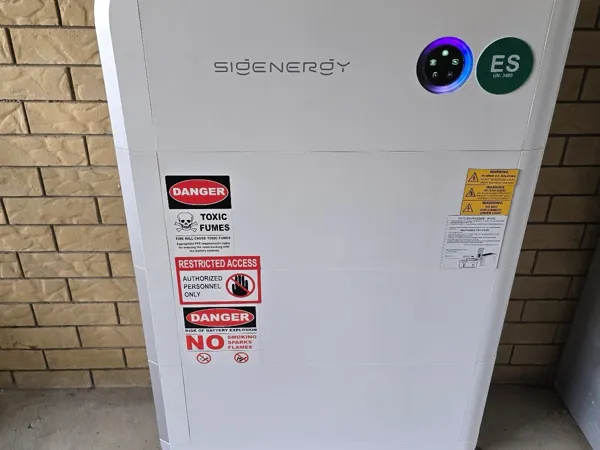Sigenergy home battery system.
