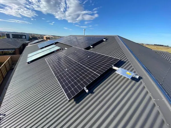 Solar panel image from Wizo Solar and Electrical's Facebook page.