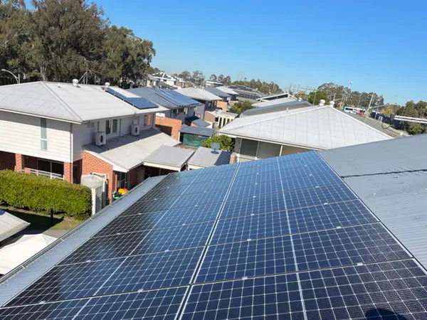 Solar panel installation by Your Green Planet.