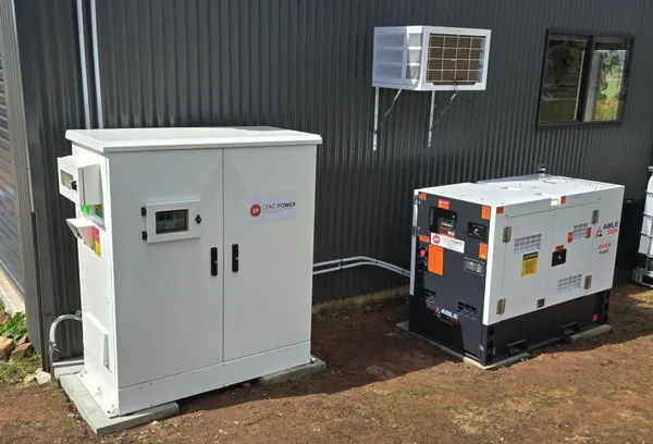 Off-grid power system with 30kWh of battery storage completed in Cowra.