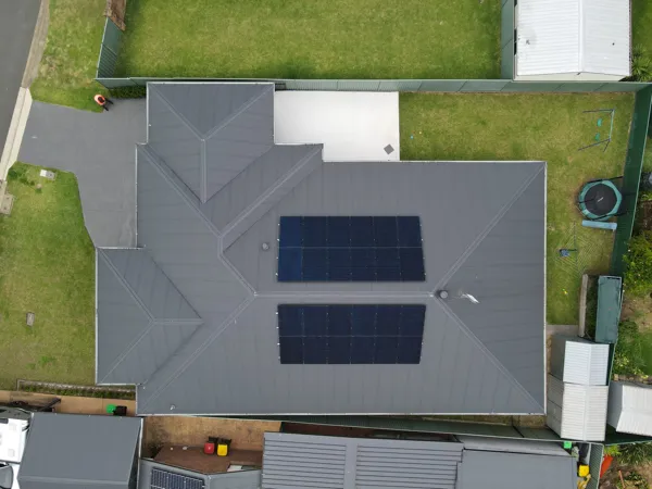 9.96KW Longi 415 All Black Panels and 8KW Solis inverter.