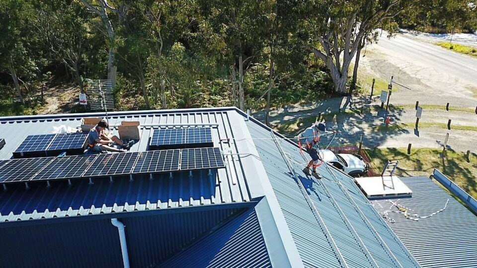 solar-panel-installation-Rainbow-Beach-QLD-2